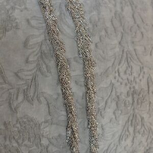 Chic Silver Layered Necklace